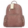 GEANȚĂ DE DAMĂ rucsac Herisson roz  indian 2102L2039